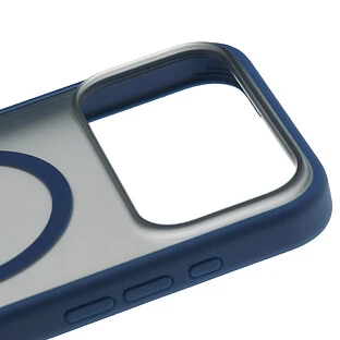 Чехол защитный uBear Cloud Mag Case для iPhone 17 Pro Max, MagSafe совместимый, усиленный, силк-тач, синий Чехол защитный uBear Cloud Mag Case для iPhone 17 Pro Max, MagSafe совместимый, усиленный, силк-тач, синий