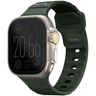 Ремешок UNIQ STRIDE FKM Rubber для Apple Watch 49/45/44/42 STRIDE FKM Rubber Зеленый Ремешок UNIQ STRIDE FKM Rubber для Apple Watch 49/45/44/42 STRIDE FKM Rubber Зеленый