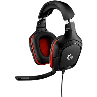 Игровая гарнитура Logitech G332 черн/красн, арт. L981-000757