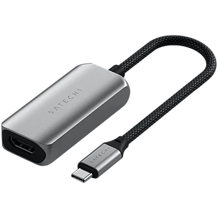 Адаптер Satechi USB-C To HDMI 2.1 8K Adapter. Цвет: серый космос