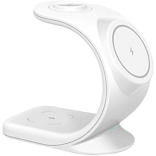 Беспроводное зарядное устройство VLP Powerstand 3 in 1 для Apple, белое