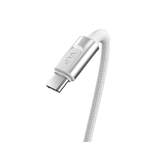 Дата-кабель VLP Force Line Magnet USB-C, 1.5м, 100W, белый