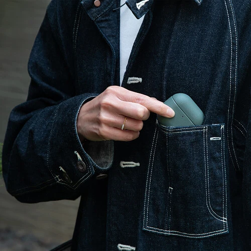 (RE)CLASSIC CASE, чехол защитный NATIVE UNION для AirPods 4, цвет: зеленый