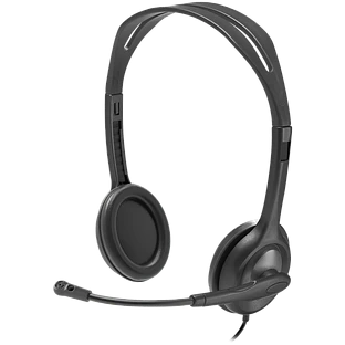 Гарнитура LOGITECH H111, Чёрный