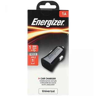 ENERGIZER Автомобильный адаптер Energizer USB 1 A