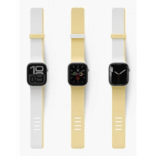 Ремешок Uniq для Apple Watch 42/41/40 mm Revix IV White/Butter Yellow