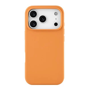 Чехол защитный uBear Touch Mag Case для iPhone 17 Pro, MagSafe совместимый, силикон, софт-тач, оранжевый