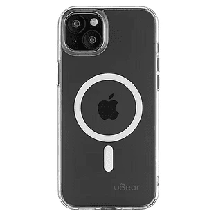Чехол защитный uBear Real Mag Case для iPhone 15 Plus, MagSafe совместимый, усиленный