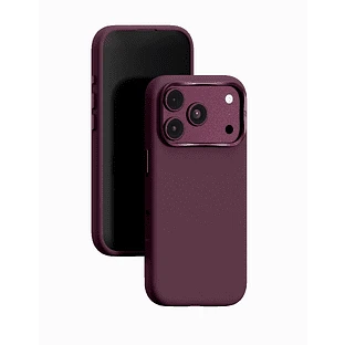 Чехол защитный VLP Aster Pro Case с MagSafe для iPhone 18 Pro, темно-вишневый