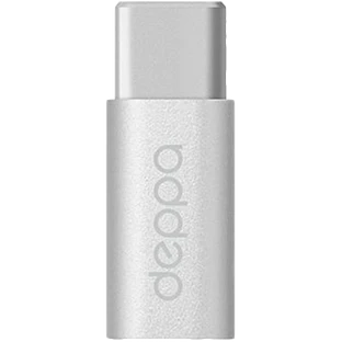 DEPPA Адаптер с USB-C на microUSB
