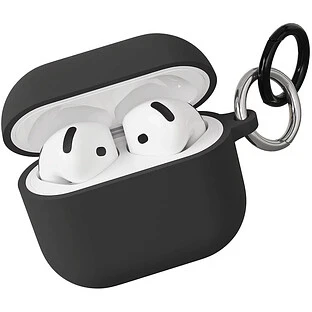 Чехол защитный VLP Charm Case для AirPods 4, черный Чехол защитный VLP Charm Case для AirPods 4, черный