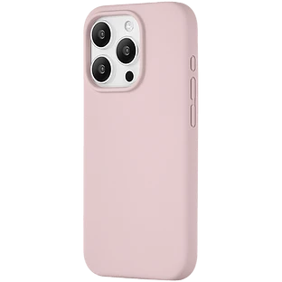 Чехол защитный uBear Touch Mag Case  iPhone 15 Pro  MagSafe  силикон  розовый