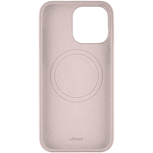 Чехол защитный uBear Touch Mag Case  iPhone 15 Pro Max  MagSafe  силикон  розовый