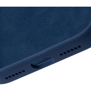 Чехол защитный uBear Touch Mag Case для iPhone 17 Pro Max, MagSafe совместимый, силикон, софт-тач, темно-синий