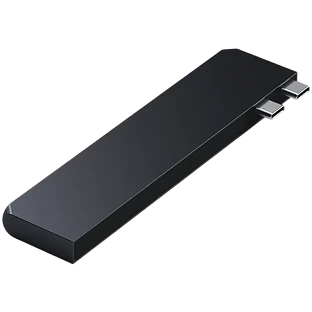 Адаптер Satechi USB-C Pro Hub Slim Adapter. Цвет: черный