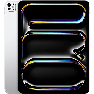 iPad Pro 13", (M4, 2024), 2TB, Wi-Fi+Celular, Нанотекстурное стекло, Серебристый