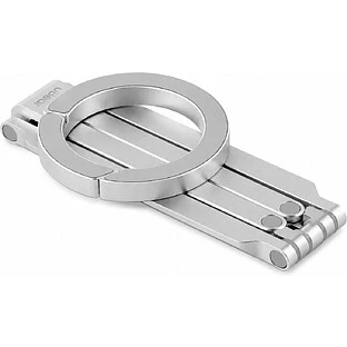 Магнитный держатель uBear Angle, совместимый с MagSafe, серебристый