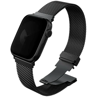 Uniq для Apple Watch 42/41/40 mm ремешок Dante PRO Strap Mesh Steel Graphite Black Uniq для Apple Watch 42/41/40 mm ремешок Dante PRO Strap Mesh Steel Graphite Black