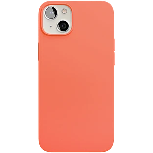 Силиконовый чехол VLP c MagSafe для iPhone 13, коралловый