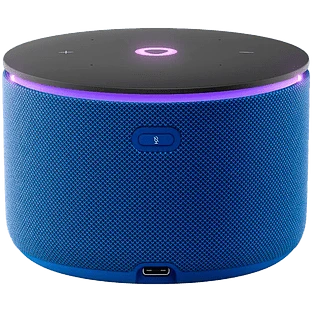 Домашняя мультемидийная платформа "Яндекс Станция Мини 3 Про", Синий