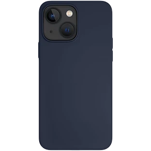 Чехол защитный VLP Silicone case with MagSafe для iPhone 14, темно-синий Чехол защитный VLP Silicone case with MagSafe для iPhone 14, темно-синий