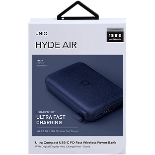 Зарядное устройство UNIQ HydeAir, 10000 мА·ч