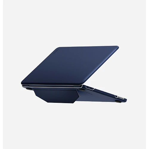Чехол Uniq для Macbook Neo 13 Lyden Versa Laptop sleeve/stand (Steel Navy)