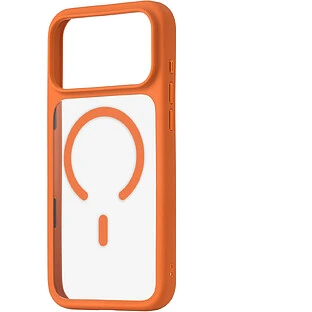 Чехол защитный uBear Shade Case для iPhone 17 Pro Max, MagSafe совместимый, усиленный, силк-тач, оранжевый