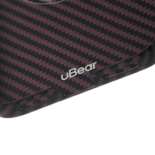 Чехол защитный uBear Supreme Case для iPhone 18 Pro, ультратонкий, материал Кевлар, MagSafe совместимый, бургунди