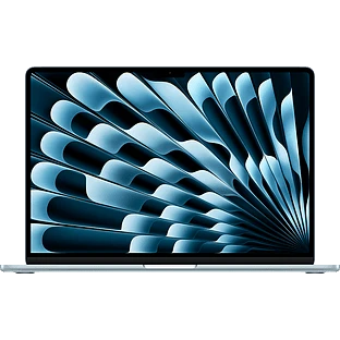 MacBook Air 15.3" M5 (10C CPU/10C GPU), 24GB, 1TB, Небесно-голубой