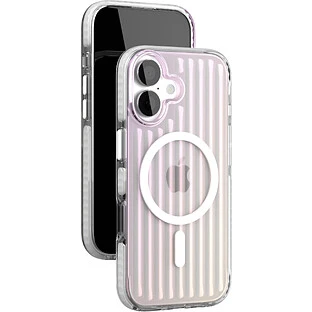 Чехол защитный VLP Pulse Case с MagSafe для iPhone 17, перламутровый