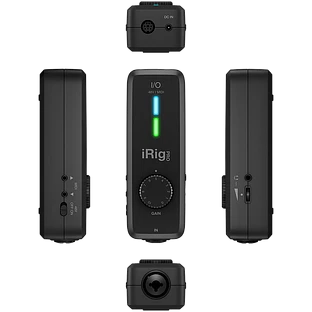 IK Multimedia iRig Pro I/O – мобильный аудио/MIDI-интефейс для работы с MAC и устройствами iOS и Android