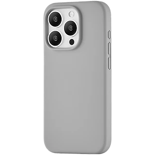 Чехол защитный uBear Touch Mag Case  iPhone 15 Pro  MagSafe  силикон  серый