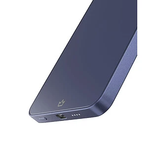 Аккумулятор внешний VLP Diamond Energy MagSafe, Qi2, 5000 mAh, 3A, USB-C, темно-синий