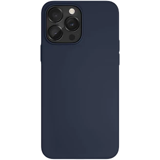 Чехол защитный "vlp" Silicone case with MagSafe для iPhone 14 ProMax, темно-синий Чехол защитный "vlp" Silicone case with MagSafe для iPhone 14 ProMax, темно-синий