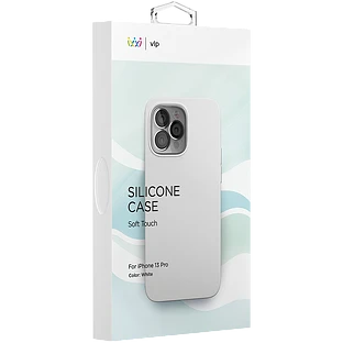 Силиконовый чехол ''vlp''  for Iphone 13 pro white  белый Силиконовый чехол ''vlp''  for Iphone 13 pro white  белый