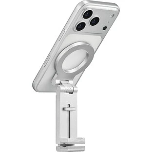 Магнитный держатель uBear Lock, совместимый с MagSafe, серебристый