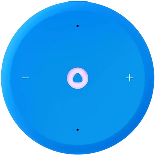 Домашняя мультимедийная платформа "Яндекс Станция Лайт 2-го поколения", Синий