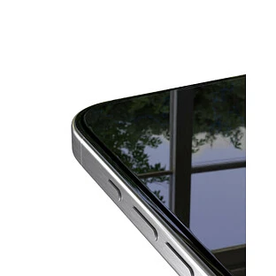 Стекло защитное 2.5D VLP Easy Box для iPhone 17/16 Pro, с черной рамкой Стекло защитное 2.5D VLP Easy Box для iPhone 17/16 Pro, с черной рамкой