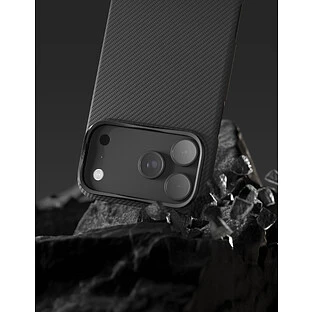 Чехол защитный VLP Kevlar Case с MagSafe для iPhone 18 Pro, черный
