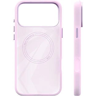 Чехол защитный VLP Aster Pro Case с MagSafe для iPhone 17 Pro Max, розовый
