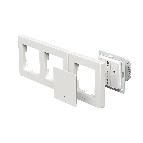 Выключатель Aqara Light Switch H2 (2 кнопки, 1 канал), модель WS-K07D