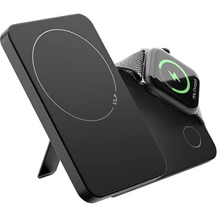 Аккумулятор внешний VLP Diamond Energy Pro MagSafe, Qi2, 5000 mAh, 3A, USB-C, черный