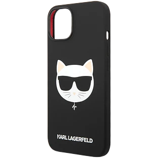 Lagerfeld для iPhone 14 чехол Liquid silicone Choupette Hard Black (MagSafe) Lagerfeld для iPhone 14 чехол Liquid silicone Choupette Hard Black (MagSafe)
