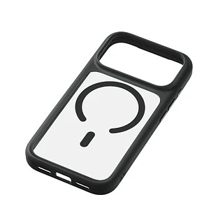 Чехол защитный uBear Shade Case для iPhone 17 Pro, MagSafe совместимый, усиленный, силк-тач, черный