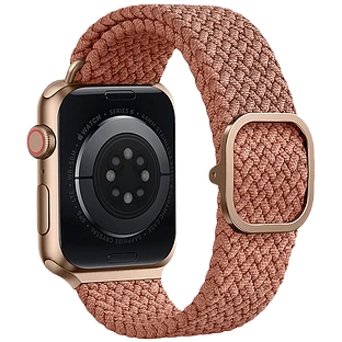 Ремешок Uniq для Apple Watch All series 44/42 mm ASPEN Strap Braided Pink