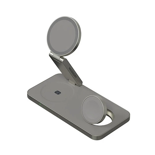 Беспроводное зарядное устройство Magssory Yoga 3 в 1, Qi2, Titan