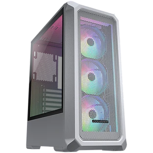 Корпус COUGAR GAMING Midi Tower,  ATX, 7 слотов, USB 3.0, USB 2.0, Аудио разъем, Микрофонный вход, Металлический/Защитное антивандальное закаленное стекло, Power Button, Кнопка управления RGB, Светодиодный индикатор, PSU optional, Window, Поддержка систем