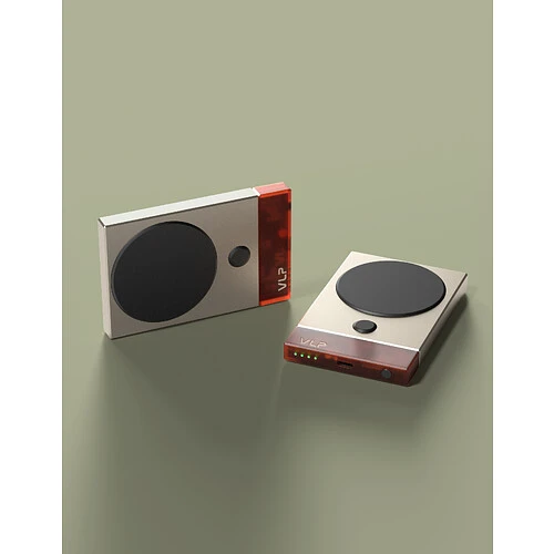 Аккумулятор внешний VLP NEO MagSafe, Qi2, 5000 mAh SSB, 3A, USB-C, Amber Gray