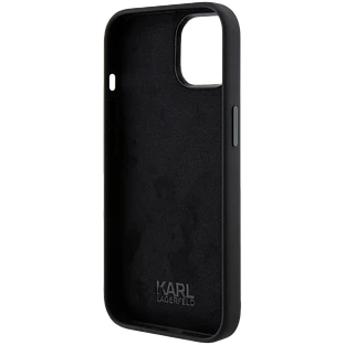 Lagerfeld для iPhone 15 чехол Liquid silicone NFT Choupette Hard Black Lagerfeld для iPhone 15 чехол Liquid silicone NFT Choupette Hard Black